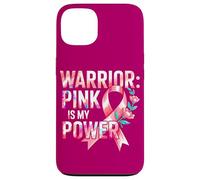 Breast Health Pink Ribbons Power Warrior Spirit Awareness Case for iPhone 13