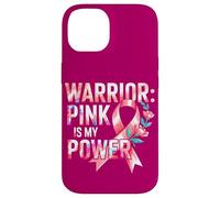 Breast Health Pink Ribbons Power Warrior Spirit Awareness Case for iPhone 14