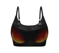 Breast Massager - Electric Massage Bra | Wearable Heating Massager | 3-Mode Reusable Lactation Aid For Postpartum Care, Maternity & Pregnancy Comfort, Hospital & Home Use