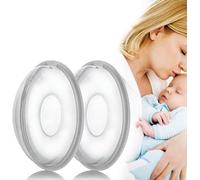 Breast Milk Collector, 2 Pack Milk Collection Shells, Reusable Portable Breast Milk Collection Shell, Soft Flexible Silicone Material, Save Breastmilk, BPA-Free