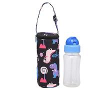 Breast Milk Cooler Bag for Travel, Bottle Insulated Bag, Breast Milk Bottle Cooler Carry Bags, Adjustable Shoulder Strap for Outdoors, Cooler and Heat Bag for Bottles, Water Bottles, black, see