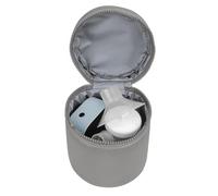 Breast Milk Insulated Bag | Breast Milk Chiller - Breast Milk Chiller with Detachable Strap, Insulated Bottles Fits 2 Large 8oz Bottles for Mom Nursery, dark grey, riferimento alla descrizione,