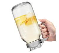 Breast Milk Pitcher 32oz Leak Proof Glass Breast Milk Storage Bottle with Lid & Spout, Wide Mouth Mason Jar for Liquids, Ice Tea, Juices, Breastmilk, Decor