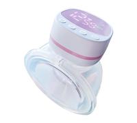 Breast Nursing Pump - Lightweight Wearable Lactation Device, Silent Suction Extractor | Electric Breasts Pump, Cordless Milk Collector, Rechargeable Feeding Apparatus for Travel Office Home Use