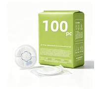 Breast Pads Maternity,Ultra-Breathable Nursing Pads,Highly Absorbent, Discreet Design for Comfortable Wear,Individually Wrapped -Breastfeeding Essentials Pack of 100