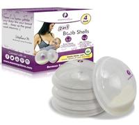 Breast Peel and Breast Catcher for Breastfeeding Relief (2-in-1) protects cracked, aching, greasy nipples and collects breast milk leaks during the day while breastfeeding or pumping (4 pack)