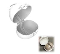 Breast Pump Case Compatible with Eufy S1 Pro, E10 & E20, Keeps Pump Upright to Prevent Leakage, Storage for Between Uses, Easy Carrying Covered Box, Postpartum Gift (White)