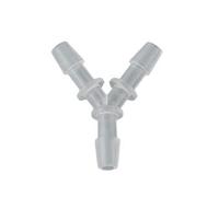 Breast Pump Fitting Connector Y Shape Tube Breast Pump One Side to Two Sides Fitting Adapter Connector