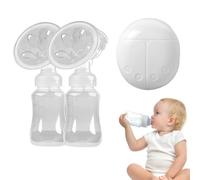 Breast Pump, Portable Breast Pump | Double Electric Breast Pump, Strong Suction Breast Pump - Portable Breastfeeding Accessories, Low Noise Hands Free Milk Pump for Travel