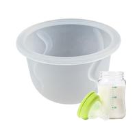 Breast Pump Supplies | Wearable Breast Pump Suction Bowl Replacement | Silicone Cups Suction Bowl Extractor Collector Nipple Milk Collection for Baby Travel Feeding Home Work Hospital