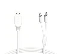 Breast Pump USB Charger Cord Compatible with Elvie Wearable Breast Feeding Pump Stride 2, Double Pump, V2, Hospital-Grade, Stride Plus Electric Breastfeeding Pump Replacement Charging Power Cable