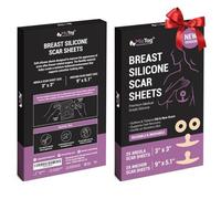 Breast reduction recovery supplies after surgery needs - Silicone scar sheets for surgical scars - Comfortable under Post op Bra