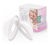 Breast Shells, Nursing Cups, Milk Saver, Protect Sore Nipples for Breastfeeding, Collect Breastmilk for Nursing Moms, Soft and Flexible Silicone Material, Reusable, 2-Pack