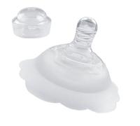 Breast Shield for Breastfeeding,Silicone Nipple Shield with Carry Case - Silicone Protection Reusable Soothing Covers for Women Mom Baby Nursery Home Birth