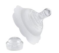 Breast Shield for Breastfeeding, Silicone Nipple Shield with Carry Case, Soothing Silicone Covers Protection for Breast Care Mom Birth Nursery Baby Home