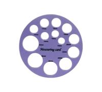 Breast Shield Measurement Tool Dishwasher Safe Sizing Guide for Nursing Moms Flange & Nipple Fit Bottle Feeding Nipple Ruler