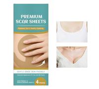 Breast Silicone Scar Sheets | Reusable Scar Removal Strips | Reusable Soft Breathable Silicone Breast Patch for Home Travel Adults Recovering from Surgical Procedures