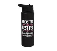 Breastfed is Best Fed Breastfeeding Awareness Mom Care Stainless Steel Insulated Water Bottle