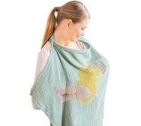 Breastfeeding Breathable Breastfeeding Shawl | Large Opaque Privacy Blanket, 0.4 lb Modesty Protector Cloth, Developed To Prevent Exposure