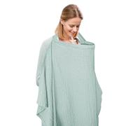 Breastfeeding Cover - Multi Use Nursing Cover, Cotton Feeding Shawl, Comfort Breathable Nursing Covers with 360° Coverage Design | Breastfeeding Baby Nursings Poncho for Travel Mothers Outdoor