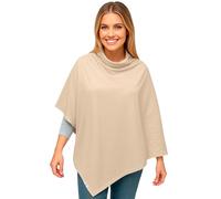 Breastfeeding Covers for Nursing Baby Privacy Nursing Cover 100% Organic Cotton Breathable Lightweight Portable Soft Comfortable Cloth Travel Infant Feeding Blanket Multiuse Fabric (Beige)