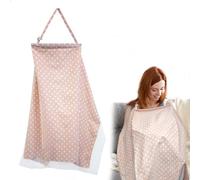 Breastfeeding Discs, Cotton Breastfeeding Nipple Pads for Bus, Subway, Parks, Shopping and Restaurants, Nursing Apron with Mesh, Adjustable Breastfeeding Scarf