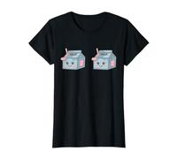 Breastfeeding Milk Can Humor New Mom Funny Mama Kawai Anime T-Shirt
