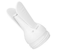 Breastmilk Bag Adapter, Milk Storage Bag Adapter Firmly Fixed Wide Mouth Double Clip Pump Into for Home for Postnatal Mothers