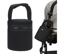 Breastmilk Cooler Bag | Insulated Diving Cloth Tote Keeps Milk Fresh 5+ Hours, Compact Lined Storage for Nursing, Attaches to Diaper Bags, Car Seats, Ideal Lunch Tote, Picnic