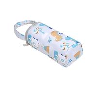 Breastmilk Insulated Tote - 3.2x2.8x7.9cm, Compact Cooler, Cotton Sandwich Layer Warmer, Portable Feeding Supply Organizer, Double Zipper Closure Holdall | Suitable Mom Outdoor Trip Picnic Car Ride