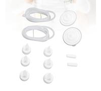 Breastpump Accessories, Duckbill Valves and Silicone Tubing Set Compatible for S2, S1, 9 Plus, M1. Made of Premium Liquid Silicone, Easy to Clean