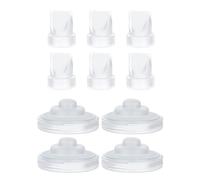 Breastpump Replacement Membrane Silicone Diaphragm/Duckbill Valves for Milk Extractor Spare Repair Part Duckbill Valves Pack