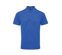 Breatable Wicking Polo Premier Coolchecker+ Polyester Short Sleeve Piqué Shirt