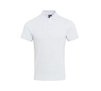 Breatable Wicking Polo Premier Coolchecker+ Polyester Short Sleeve Piqué Shirt
