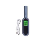 Breath Alcohol Tester - Non Sensor, High Accuracy Semiconductor Alcohol Detector with Sound Light Alarm for Safe Personal Use