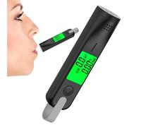 Breath Analyzer - Professional Digital Screening Tool, Handheld Personal Monitor with Audible Alarm, Rechargeable USB Battery, Ideal for Night Out Party Driving Evaluation