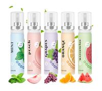 Breath Freshener Spray 5 Pack Fruit Flavor Dry Mouth Relief Spray for Bad Breath & Smokers, Fresh B/reath S/Pray Unpleasant Odor