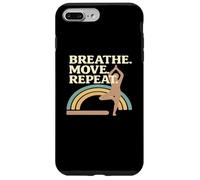 Breath Move Repeat Yoga Pose Rainbow Case for iPhone 7 Plus/8 Plus