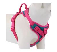 Breathable Adjustable Pet Harness Dog Vest Harness Dog Harness Soft Mesh Reflective Breathable Vest Harnesses Easy Walk Harness With Buckle For Small And Medium Dogs Comfortable Dog Vest Harness(CC da