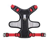 Breathable Adjustable Pet Harness Dog Vest Harness Dog Harness Soft Mesh Reflective Breathable Vest Harnesses Easy Walk Harness With Buckle For Small And Medium Dogs Comfortable Dog Vest Harness(Black