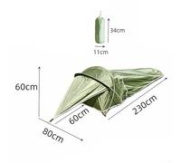 Breathable and Cold Proof Tent for One Person Enjoy the Outdoors Regardless of Weather (green)