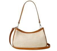 Breathable And Comfortable Straw Shoulder Bag Beach Armpit Bag For Women Suitable For Picnics And Leisure Activities Fashionable Ladies