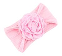 Breathable Baby Headband Flower Charm Hair Band Sweet Elastic Headwear For 0-36 Months Girls Enhancing Cuteness