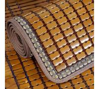 Breathable Bamboo Sleeping Mat, Foldable Design for Cooling Comfort, Ideal for Home Use During Summer