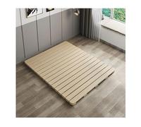 Breathable Bed Plate Solid Wood Futon Frame FoldingHeavy Duty Foldable Wooden Bunkie Board Replacement for Mattress Support, Correct Sleeping Posture, Reduce Backache - 31.5x74.8in (80x190cm