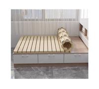 Breathable Bed Plate Solid Wood Futon Frame FoldingQueen Size Heavy Duty Wooden Bunkie Board - Portable Folding Bed Support, Moisture Resistant, Corrects Sleeping Posture, Reduces Back Pain