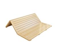 Breathable Bed Plate Solid Wood Futon Frame FoldingSolid Wood Bed Board, 3 Fold Foldable Tatami Framework Wooden Mattress Folding Lumbar Protection Hard Bed Board ，（Onecolor，1350mm*1900mm）