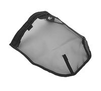 Breathable Black Horse Nose Mask Pollen Filter Dust Protection Plastic Mesh for Allergies Headshaking Easy On Farm Stable