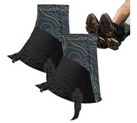 Breathable Boots Gators - 1 Pair Shoe Adjustable Covers | High Strength For Mountaineering Desert Running Camping Outdoor Travel Fishing Hunting Professional Leg Protection Maintenance Hardware