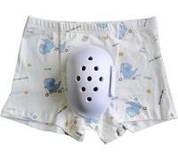 Breathable Boxer Shorts for Boys After Circumcision, Circumcision Underwear, Post Circumcision Underwear, Surgery Recovery Pants for Pediatric Daily Aftercare Use(White,150)